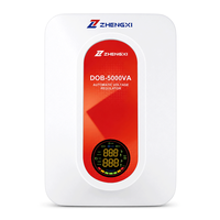 Régulateur de tension automatique DOB-2000VA 3000VA 5000VA avec affichage LED, monophasé, contrôle par relais, stabilisateur de tension