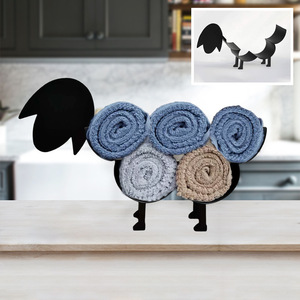2023 porte-<span class=keywords><strong>papier</strong></span> hygiénique noir Unique salle de bain drôle cochon animal décoratif <span class=keywords><strong>rouleau</strong></span> serviette pour et support de rangement - Product Image 5