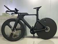 Vélo de triathlon léger en fibre de carbone, 24 vitesses, 700c, avec passage des câbles entièrement intégré, pour compétitions professionnelles, vélo de course