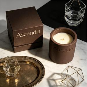 Bougie parfumée en céramique moderne personnalisée, fabriquée à la machine, en cire de soja, écologique, aromathérapie, maison, vacances, Pâques, mariage, Noël - Product Image 2