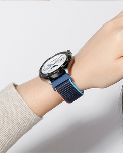 Bracelet en nylon à boucle et démontage rapide 18/20/22mm pour montre intelligente Samsung Galaxy, bracelet sport Garmin, <span class=keywords><strong>Huawei</strong></span>, Xiaomi, <span class=keywords><strong>Fitbit</strong></span> - Product Image 5