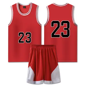 ODM OEM Quick Dry Basketball Shirts Uniformen für Herren Custom Sublimation Basketball Jersey Übergroße Basketball Uniform