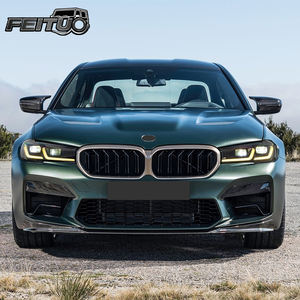 Recién llegado, kit de carrocería LCI para 5 Series F10 2011-2017 Facelift a G30 M5CS <span class=keywords><strong>F90</strong></span>, piezas de automóviles, parachoques de faros LED, guardabarros de capó - Product Image 3