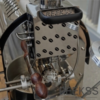 Torréfacteur de café à chauffage électrique/gaz, vente directe usine, torréfacteur de boutique Dongyi, machine à torréfier le café domestique et commercial 600g