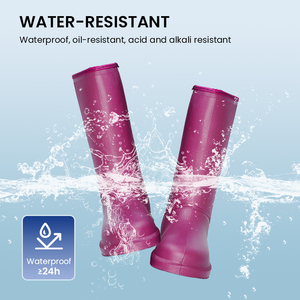 <span class=keywords><strong>Botas</strong></span> <span class=keywords><strong>de</strong></span> Lluvia <span class=keywords><strong>de</strong></span> Verano para <span class=keywords><strong>Mujer</strong></span>, Diseño Ligero, Térmico e Impermeable, para Invierno, Cálidas, <span class=keywords><strong>de</strong></span> EVA - Product Image 4