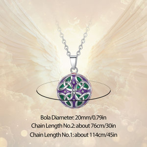 Changda Celtic Mexican Jewelry Angel Callers Balls Bola Harmony Bells Llamador De Angeles Mexicanos Dijes <span class=keywords><strong>Arabesco</strong></span> Colgantes - Product Image 6