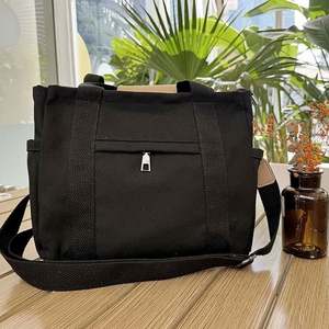 Free Sample Factory Wholesale High Quality <b>Waxed</b> <b>Canvas</b> Firewood Carrier Durable Firewood Log Tote Bag - Product Image 4