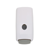 Distributeur de savon liquide pour les mains à grande capacité 1000 ml, à fixer au mur, pour hôtels, avec sac ou pochette