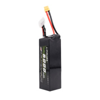 Batterie LiPo 6S 22,2V 6000/6500mAh 150C à décharge rapide, rechargeable, pour drones de course FPV, crawlers RC, UAV, quadricoptères