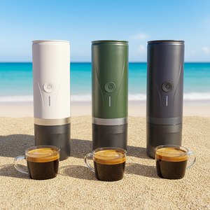 Máquina de café portátil de personalización avanzada Cafetera de camping Máquina de café <span class=keywords><strong>espresso</strong></span> portátil Aluminio OEM 90 <span class=keywords><strong>Nano</strong></span> 5V Max.80 Ml - Product Image 2