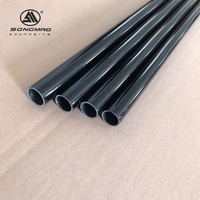 Tuyaux longs en fibre de carbone, tubes en fibre de carbone de grand diamètre 1500 mm 2000 mm