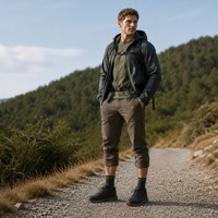 Chaussettes de randonnée personnalisées pour l'extérieur, en tricot, avec soutien de la voûte plantaire, pour le camping, la randonnée et les voyages