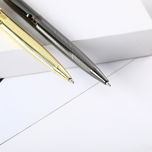 Stylo <span class=keywords><strong>Bille</strong></span> de Luxe en Acier 2026 – Nouvelle Collection, Haute Qualité, Idéal Cadeau d'Affaires, Bureau, Encre Parker Premium, Logo Personnalisé Imprimé, Pointe 1.0mm - Product Image 3