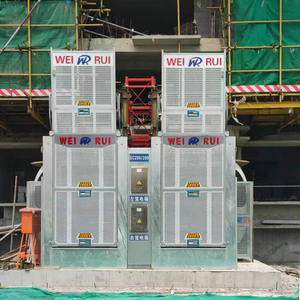 Diskon besar <span class=keywords><strong>2025</strong></span> WEIRUI SC200/200 kerekan bahan konstruksi kandang tunggal/ganda - Product Image 3