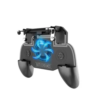 SR Pu bg בקר רדיאטור Gamepads טלפון נייד הדק L1R1 Shooter ג 'ויסטיק משחק Pad מחזיק Cooler מאוורר עם כוח בנק