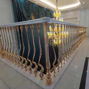 <span class=keywords><strong>Barandilla</strong></span> de Aluminio y <span class=keywords><strong>Cristal</strong></span> de Diseño Moderno y Lujo - Product Image 5