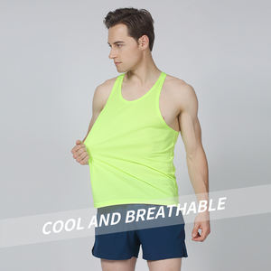 Camiseta Deportiva para Hombre, Chaleco Deportivo Transpirable para Gimnasio, Camiseta sin Mangas para Entrenamiento, Fitness y Culturismo - Product Image 2