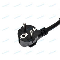 Câble d'alimentation répartiteur en Y UPS PDU, adaptateur de prise mâle IEC 320 CEE7/7 vers 2x prises femelles CEE 7/3 Europe Schuko