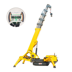 Grúa Araña Telescópica con Motor Diésel, Altura de Elevación de 10 m, Capacidad de 3T, Alta Eficiencia con Brazo Articulado - Product Image 1
