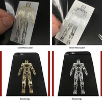 Autocollant de séparation, film transfert UV détachable, texte réutilisable, étiquette adhésive, pour cadeaux et artisanat, transfert de logo de thé, formes personnalisables