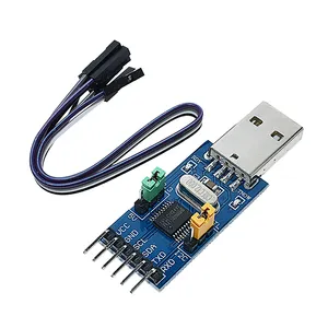 CH341T 2 in 1 modülü 3.3V 5V USB I2C IIC UART USB TTL tek çip seri port downloader