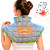 Compresse réutilisable pour le cou et les épaules, pack de gel personnalisé, coussin chauffant micro-ondable pour soulagement de la douleur, thérapie par enveloppement, OEM