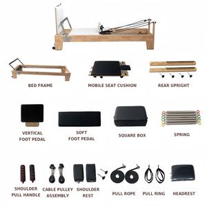 High-end Pilates Reformer Bed for Home and Studio Use - Oak Finish - Product Image 3