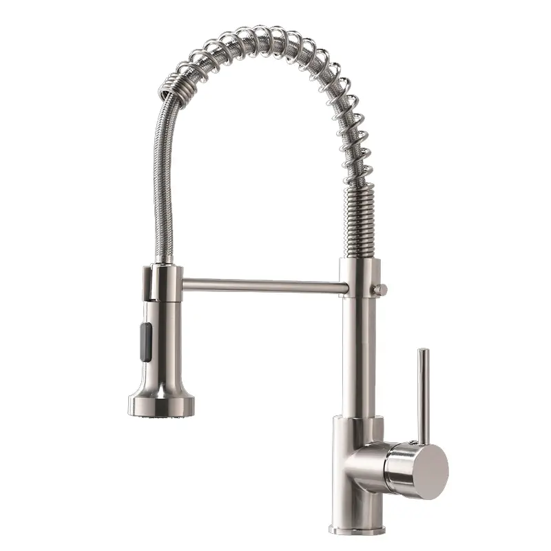 Cheap Handle Cold Hot Design Sink And Single Hole Mixed Hotwater Kitchen Faucet