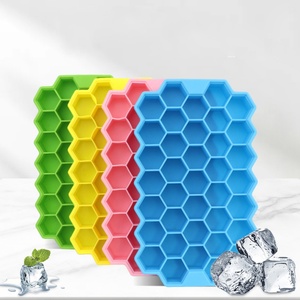 Molde para Cubitos de Hielo de 4/6/8 Cavidades, Libre de BPA, Apto para Alimentos, Accesorios de Cocina, Bandejas de Silicona Gigantes para Cubitos de Hielo - Product Image 5