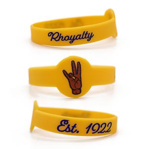 Bracelets promotionnels en silicone écologiques personnalisés de Grèce, très demandés, cadeaux personnalisés de haute qualité, bracelets créatifs - Product Image 5