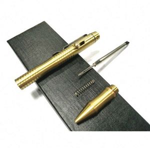Portable Firm Not Easy to Fade Outdoor Brass Bolt Metal Ball <b>Pen</b> 1.0mm - Product Image 2