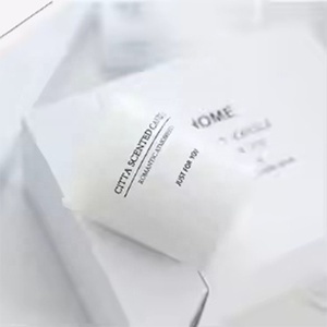 Clásico blanco negro Coco cera boda puerta regalo decoración perfumado gafas cereza vela - Product Image 4