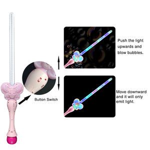 Épée à bulles lumineuse néon qui brille dans le noir, best-seller d'<span class=keywords><strong>Amazon</strong></span>, 100 ml d'eau à bulles, sans musique, jouet à bulles électrique sans danger pour les enfants - Product Image 6