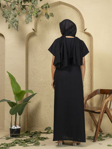 Vêtements pour femmes, best-sellers, robe musulmane décontractée brodée, abaya, hijab, kimono, robe longue à manches longues, ensemble arabe de Dubaï pour l'Aïd - Product Image 6