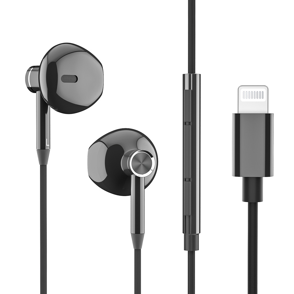 Lighting In наушники-вкладыши Earphone для iPhone, Wired Earbuds, Headphones, Headsets с Mic