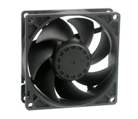 Ventilateurs axiaux miniatures 8025 DC 24V 3700 tr/min 80 mm 12V DC, ventilateur de refroidissement haute puissance, étanche à l'humidité, 80x80x25