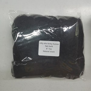 Cheveux naturels Jiffy <span class=keywords><strong>Afro</strong></span> <span class=keywords><strong>Kinky</strong></span> en vrac 30g pour tresses africaines - Product Image 4