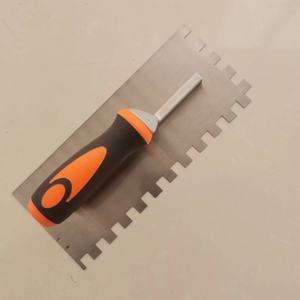 <span class=keywords><strong>Spatule</strong></span> pour carrelage, poignée en plastique de carbone pour la construction, truelle en acier inoxydable, truelle en plâtre - Product Image 3