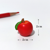 Miniature de simulation de fruits, modèle de jouet pour micro-paysage, accessoires de table de sable DIY, banane, raisin