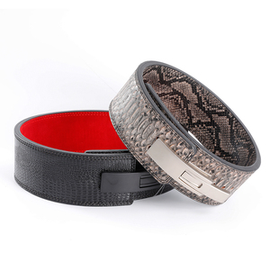 Customize Logo Weightlifting Adjustable Lever Buckle Waist Support Gym Weight Lifting <b>Belt</b> Lever - Product Image 1