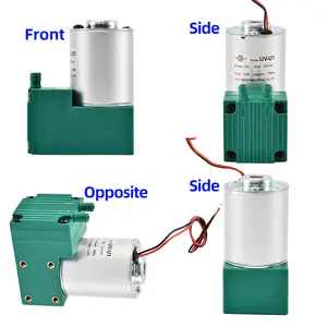 12V/24V/220V 10l/Min Dc Elektrische Mini Stille Luchtvacuümpomp Dc Pomp Kan Worden Gebruikt Voor Drukpers, Houtverwerking