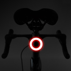 <b>Bicycle</b> Taillight Rechargeable Led Heart Shape Flash <b>Light</b> For Mountain Bike Road Bike Rear Lighting Waterproof IpX4 - Product Image 2