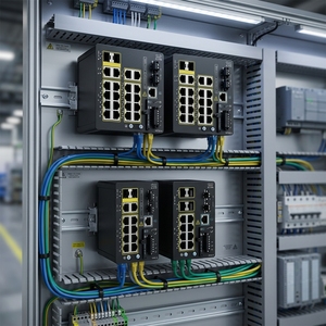 IE-3105-8T2C-E Managed Industrial <b>Ethernet</b> <b>Switch</b> (8 Gigabit Copper + 2 Gigabit Combo Ports) industry internet <b>switch</b> - Product Image 5