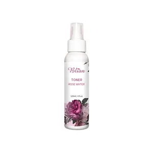 Spray hidratante de longa duração para maquiagem, spray orgânico para ajuste de água de rosa para maquiagem, controle de óleo