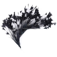 Plumes colorées faites à la main pour chapeaux, décoratives pour l'artisanat, accessoires capillaires, décoration de fête, spectacle, danse, et montage floral