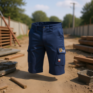 Pantalones Cortos Ttake, Estilo Casual, Talla 3XL, Color Gris, Diseño con Bolsillos Tipo Cargo - Product Image 3