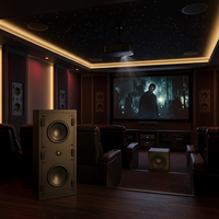 Sistema de Altavoces de Cine en Casa de 5.1 Canales - Arreglo de Altavoces - Audio Profesional de Metal de 6.5 Pulgadas para una Calidad de Nivel Cinematográfico