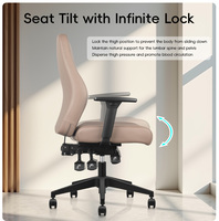 Chaise de bureau exécutive de luxe en maille, design contemporain, chaise ergonomique pour salle de réunion et personnel, par Furniture Factory