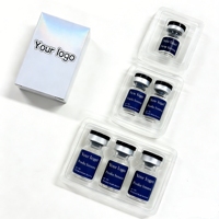 Boîtes rigides personnalisées en gros pour capsules de peptides, emballage de luxe pour flacons pharmaceutiques de 3 ml et 5 ml