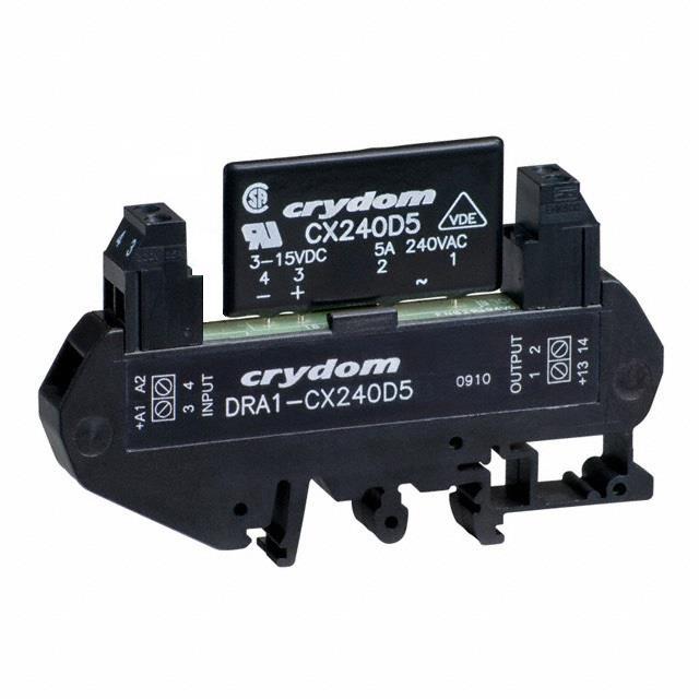 New And Original DRA1-CX240D5-B SSR RELAY SPST-NC 5A 12-280V Relays/Solid State Relays (SSR)